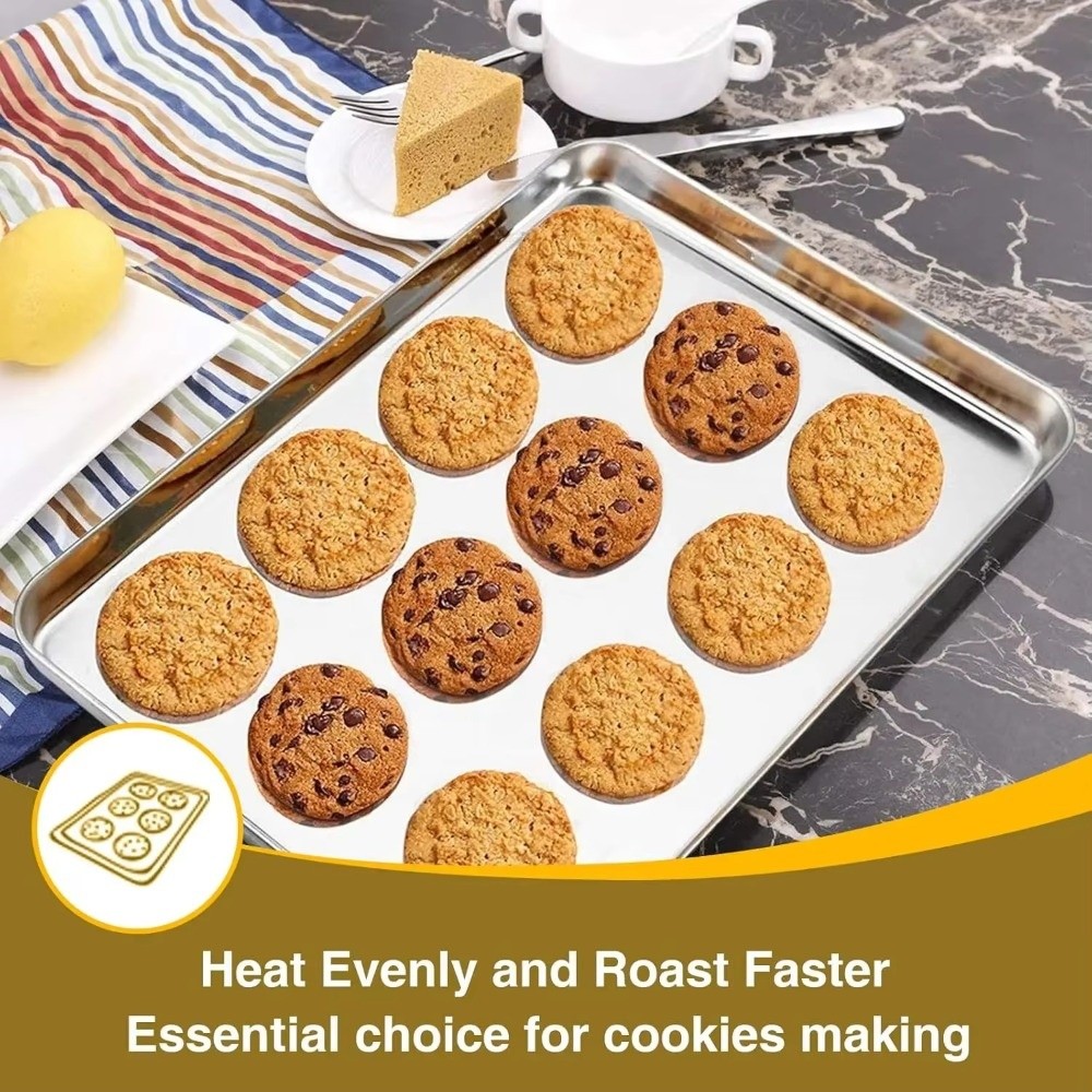 Kitchen Baking Tray Rack - Yeni 304 Paslanmaz Çelik Fırın Tepsisi