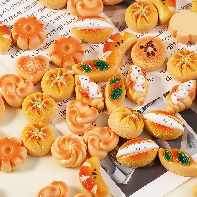 Mini Kitchen Baking - 10 adet Mini Simülasyon Ekmek Pişirme