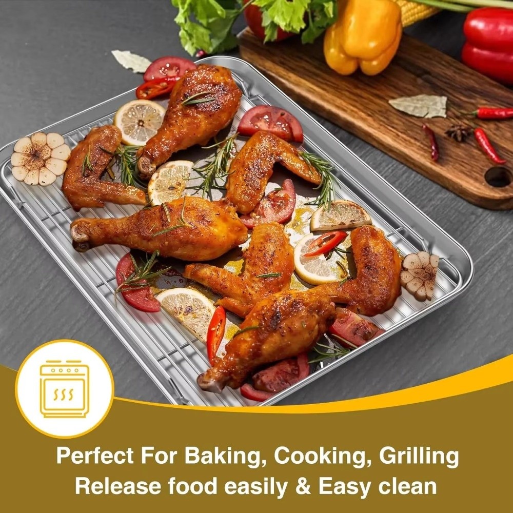 Kitchen Baking Tray Rack - Yeni 304 Paslanmaz Çelik Paslanmaz Çelik