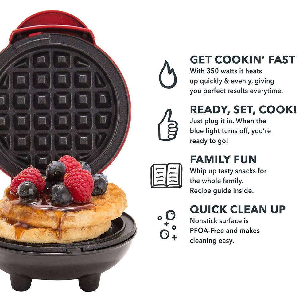Mini Waffle Makinesi Kabarcık  - Mini Kitchen Baking incelemesi ve fiyatı