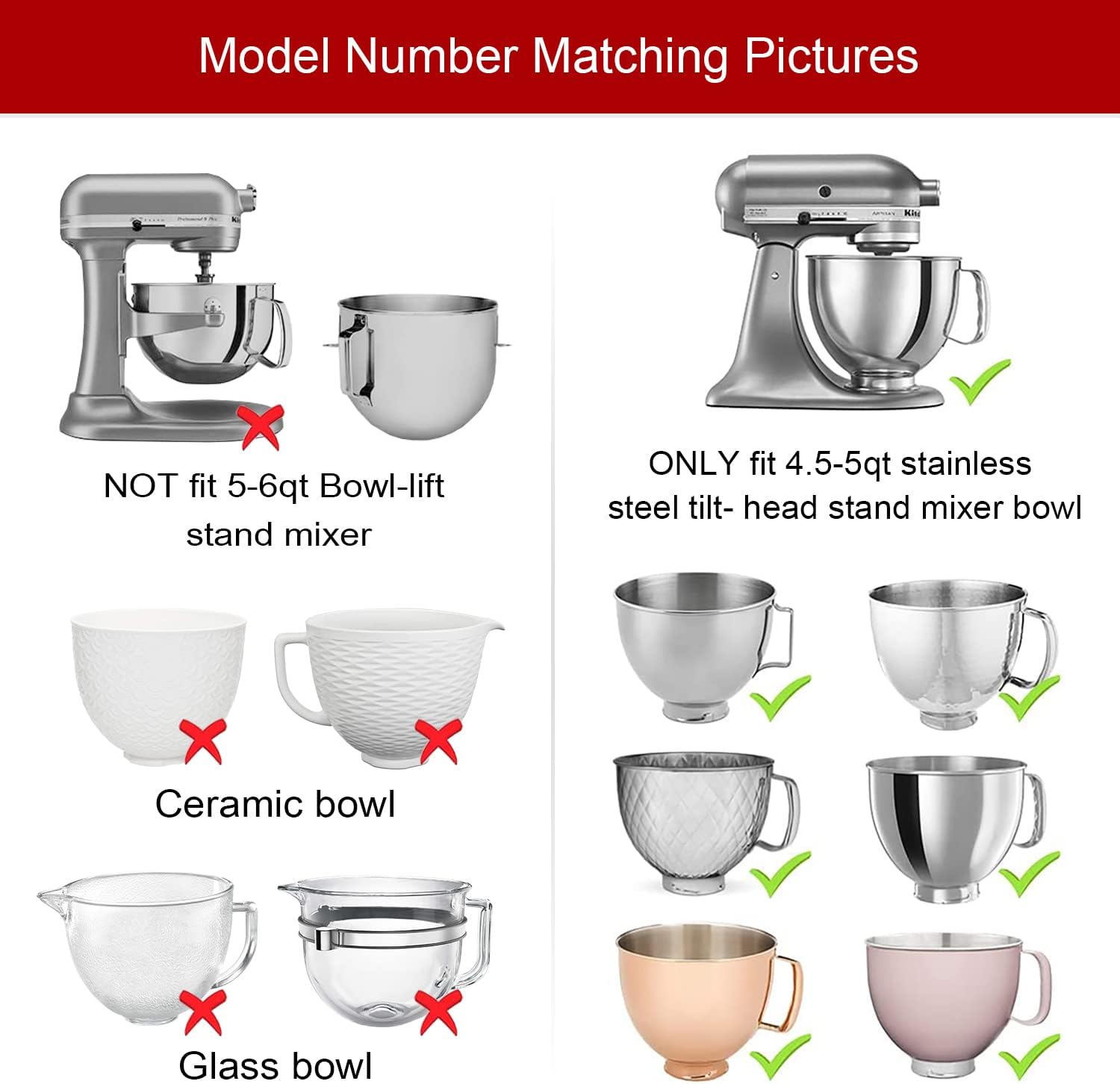 Mixer enaid tilt-kafa standı k - Stand Mixer Bowl incelemesi ve fiyatı