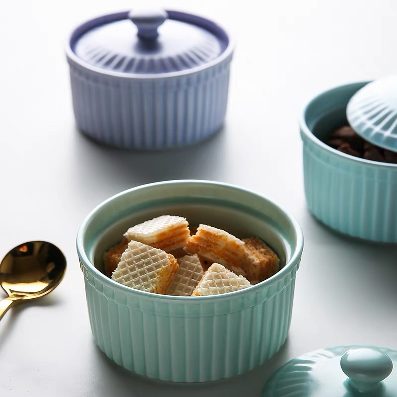 Seramik Kapaklı Ramekin Kase,  - Kitchen Baking Tray Set incelemesi ve fiyatı
