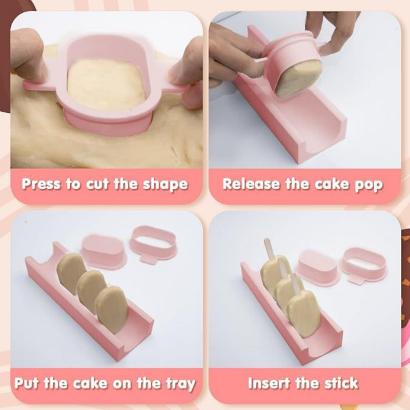 Yapışmaz Tepsili Kek Pop Kalıp - Kitchen Baking Tray Set incelemesi ve fiyatı