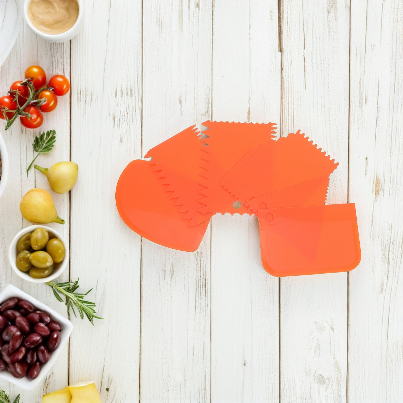 6 Parça Kek Kreması Spatula Se - Fondant Smoother Set incelemesi ve fiyatı