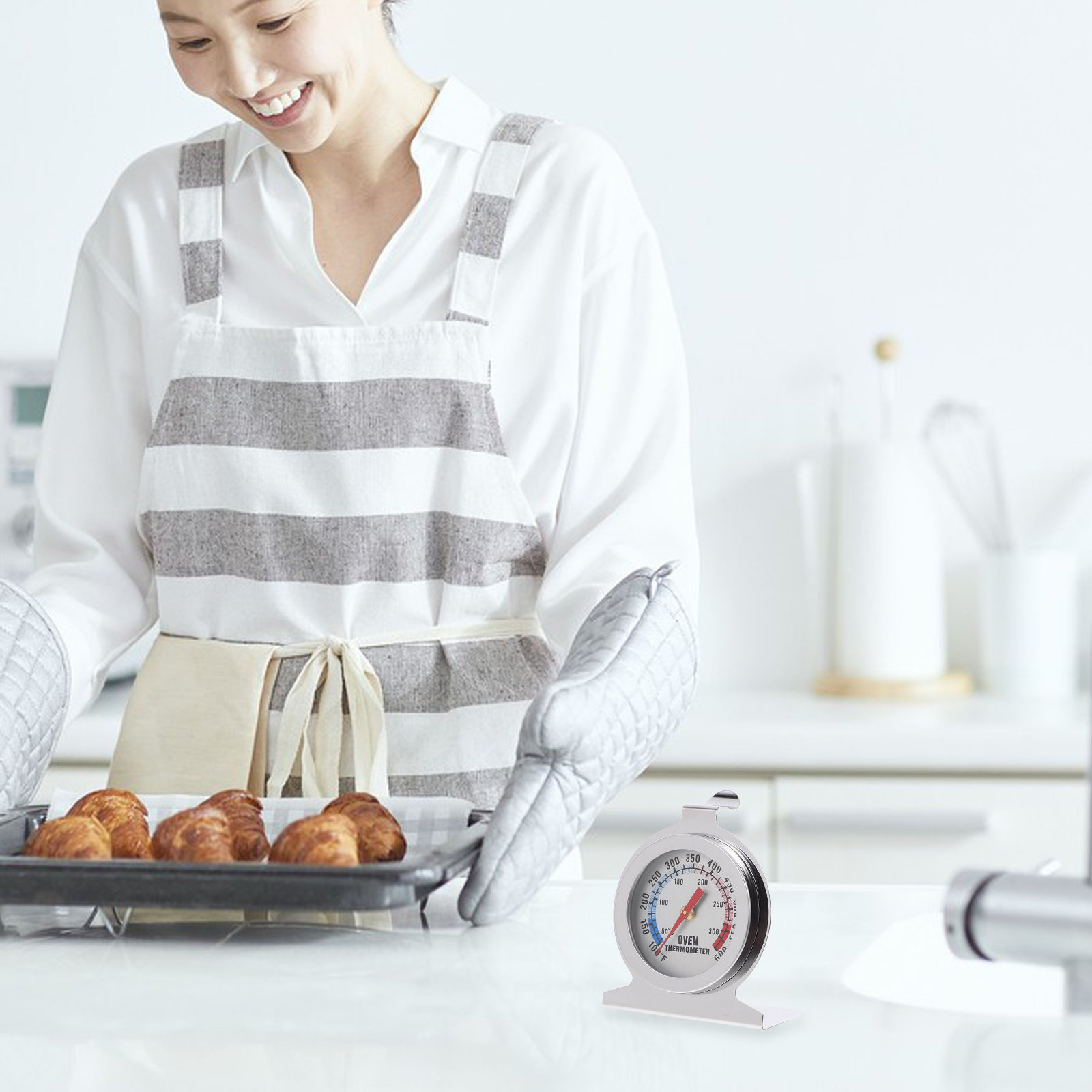 Paslanmaz Çelik Fırın Termomet - Kitchen Tools In Baking incelemesi ve fiyatı