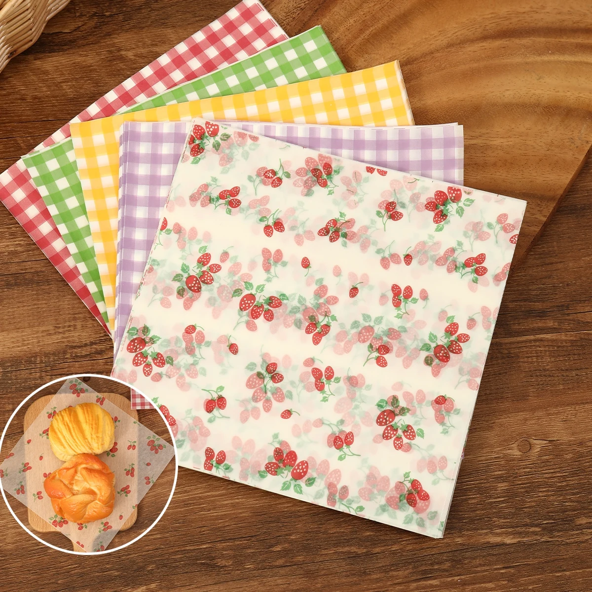 50 adet yağa dayanıklı ambalaj - Kitchen Paper For Baking incelemesi ve fiyatı