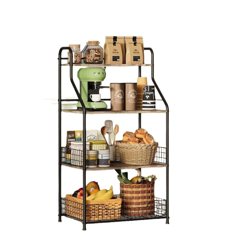 Dört katmanlı demir ahşap sakl - Kitchen Baking Table incelemesi ve fiyatı