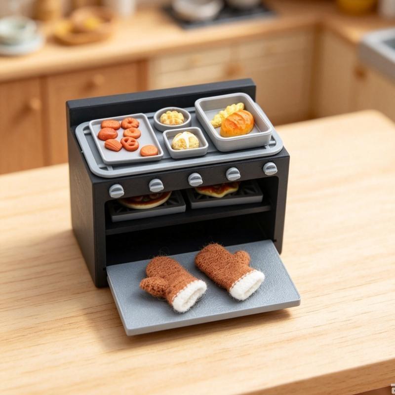 Mini Pişirme Fırını Modeli 1/1 - Mini Kitchen Baking incelemesi ve fiyatı