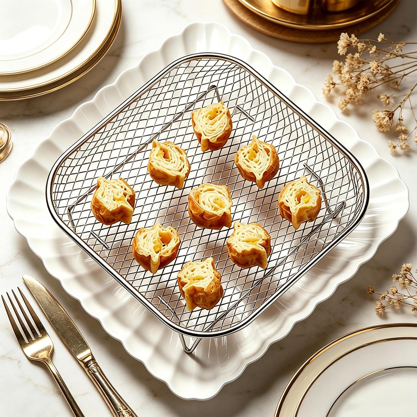 İstiflenebilir Hava Fritözü Iz - Kitchen Baking Tray Rack incelemesi ve fiyatı
