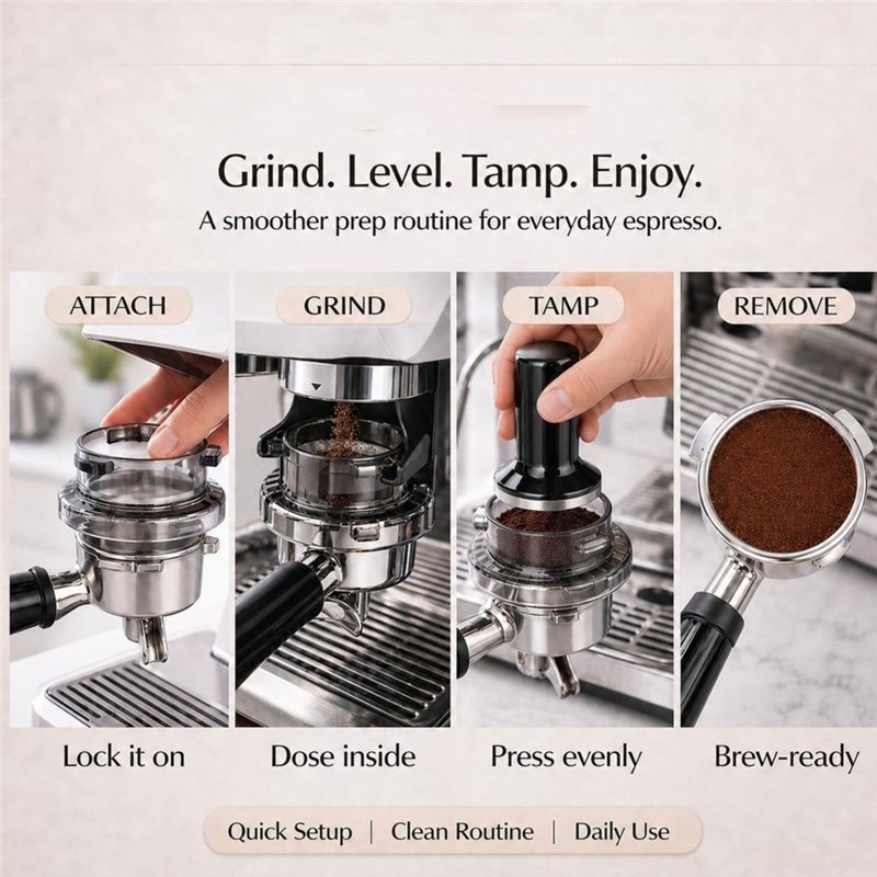 B51CYENİ! Twist-Lock Portafilt - Breville Espresso Barista Touch incelemesi ve fiyatı